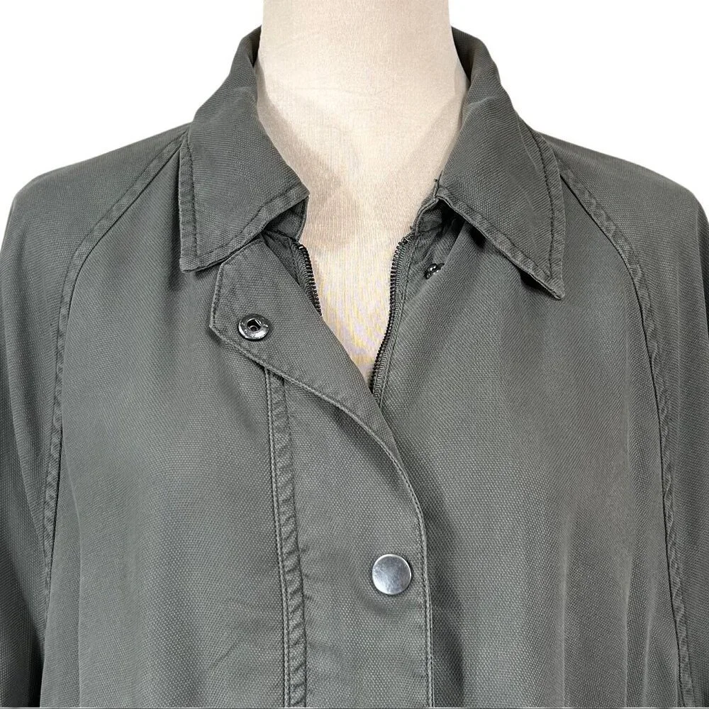 OAT New York NWT Olive Green Raglan Patch Pocket Jacket Size XL - Picture 7 of 14